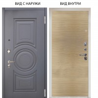 Люкс 3К / Могадиш Силк флай / Элегант Дорс светлый горизонт