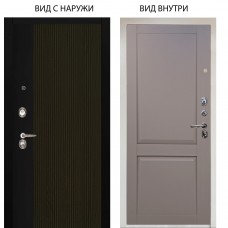 Люкс 3К / Рокси дуб рейка морение / Ариана Серая эмаль