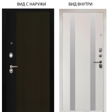 Люкс 3К / Рокси дуб рейка морение / Дуэт Белое дерево вставки Изабель