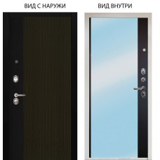 Люкс 3К / Рокси дуб рейка морение / Магнум Черный софт
