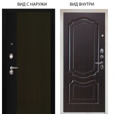 Люкс 3К / Рокси дуб рейка морение / Мишель Венге