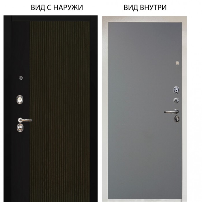 Люкс 3К / Рокси дуб рейка морение / Элегант Силк маус