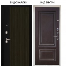 Люкс 3К / Рокси дуб рейка морение / Элион Горький шоколад