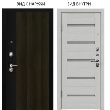 Люкс 3К / Рокси дуб рейка морение / Александра Серый винил