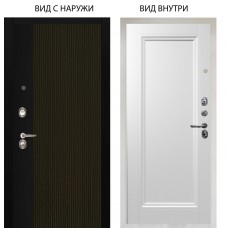 Люкс 3К / Рокси дуб рейка морение / Анастасия 1 Белый снег