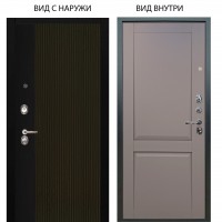 Люкс 3К / Рокси Дуб рейка морение / Ариана Серая эмаль