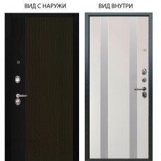 Люкс 3К / Рокси Дуб рейка морение / Дуэт Белое дерево вставки Изабель