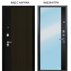 Люкс 3К / Рокси Дуб рейка морение / Магнум Черный софт