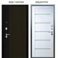 Люкс 3К / Рокси Дуб рейка морение / Александра Белый глянец