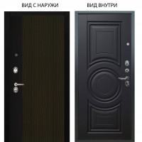 Люкс 3К / Рокси Дуб рейка морение / Могадиш Черный софт.jpg