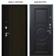 Люкс 3К / Рокси Дуб рейка морение / Могадиш Черный софт.jpg