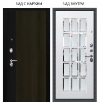 Люкс 3К / Рокси Дуб рейка морение / Мэрелин Софт милк зеркало с фацетом и пескоструем