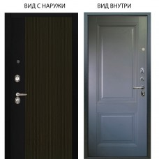 Люкс 3К / Рокси Дуб рейка морение / Соло Антрацит