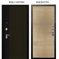 Люкс 3К / Рокси Дуб рейка морение / Элегант Дорс светлый горизонт