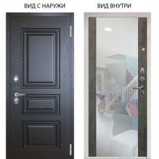 Люкс 3К / Скиф Горький шоколад / Агат Вельвет белый горизонт