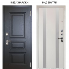 Люкс 3К / Скиф Горький шоколад / Дуэт Белое дерево вставки Изабель