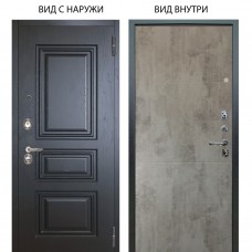 Люкс 3К / Скиф Горький Шоколад / Агат Светлый бетон