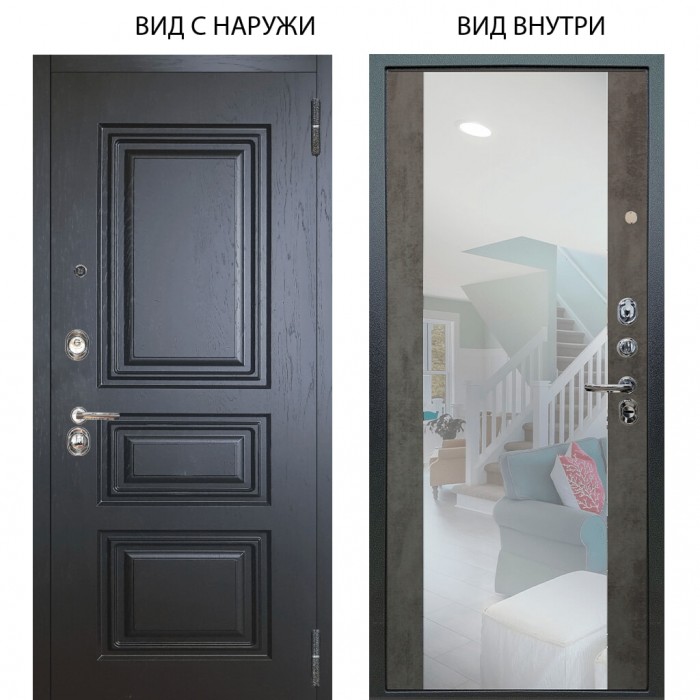 Люкс 3К / Скиф Горький Шоколад / Вояж Светлый бетон