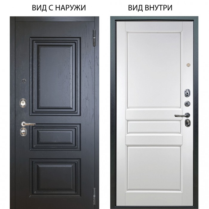 Люкс 3К / Скиф Горький Шоколад / Каролина Белая эмаль