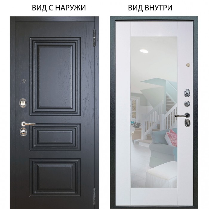 Люкс 3К / Скиф Горький Шоколад / Милли Роял вуд белый