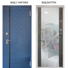 Люкс 3К / Тори Синий софт / Вояж Светлый бетон