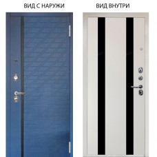 Люкс 3К / Тори Синий софт / Дуэт Белое дерево вставки кензо