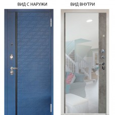 Люкс 3К / Тори Синий софт / Магнум Светлый бетон