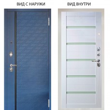 Люкс 3К / Тори Синий софт / Александра Белый глянец