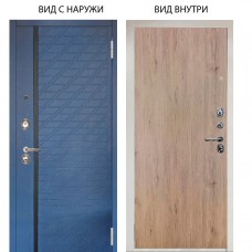 Люкс 3К / Тори Синий софт / Элегант Рустик соломенный