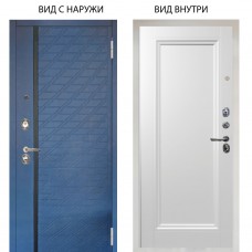 Люкс 3К / Тори Синий софт / Анастасия 1 Белый снег