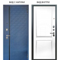 Люкс 3К / Тори Синий софт / Ариана Белая эмаль