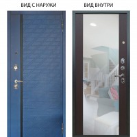 Люкс 3К / Тори Синий софт / Вояж Венге