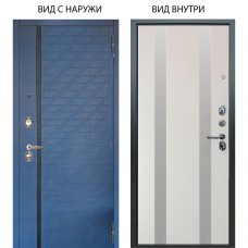 Люкс 3К / Тори Синий софт / Дуэт Белое дерево вставки Изабель