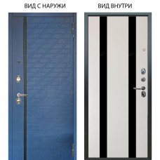 Люкс 3К / Тори Синий софт / Дуэт Белое дерево вставки Кензо