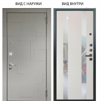 Люкс 3К / Тори Синий софт / Дуэт Белое дерево вставки Николь