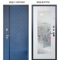 Люкс 3К / Тори Синий софт / Милли Роял вуд белый