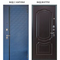Люкс 3К / Тори Синий софт / Мишель Венге