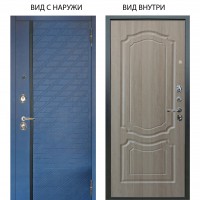 Люкс 3К / Тори Синий софт / Мишель Ларче светлый