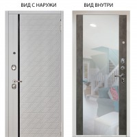 Люкс 3К / Тори Софт милк / Агат Вельвет белый горизонт