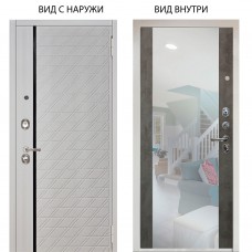 Люкс 3К / Тори Софт милк / Агат Вельвет белый горизонт