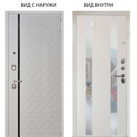 Люкс 3К / Тори Софт милк / Дуэт Белое дерево вставки Николь