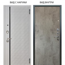 Люкс 3К / Тори Софт милк / Агат Светлый бетон