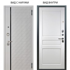 Люкс 3К / Тори Софт милк / Каролина Белая эмаль