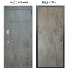 Люкс АС / Агат Дуо Темный бетон / Агат Светлый бетон