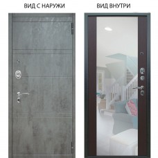 Люкс АС / Агат Дуо Темный бетон / Вояж Венге