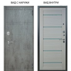 Люкс АС / Агат Дуо Темный бетон / Александра Белая лиственница