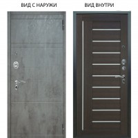 Люкс АС / Агат Дуо Темный бетон / Диана Лунная ночь