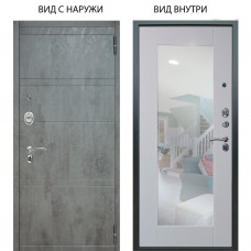 Люкс АС / Агат Дуо Темный бетон / Милли Роял вуд белый