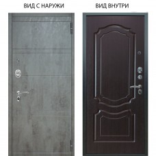 Люкс АС / Агат Дуо Темный бетон / Мишель Венге