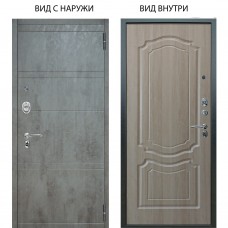 Люкс АС / Агат Дуо Темный бетон / Мишель Ларче светлый
